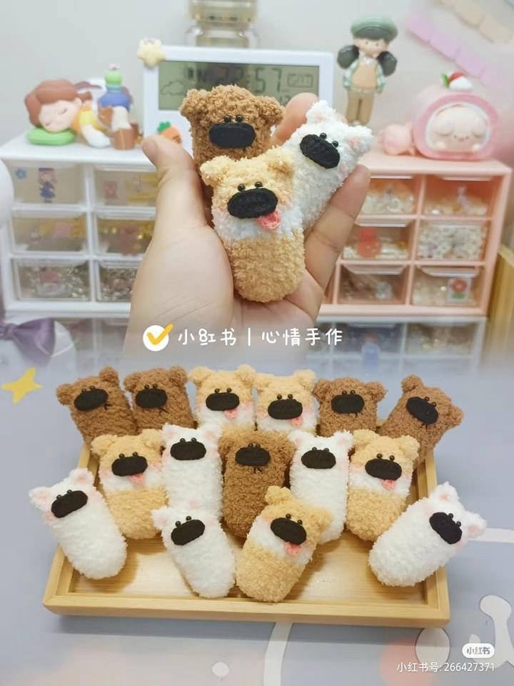 Crochet Animal Hamburger and Dog Sausage Amigurumi Patterns