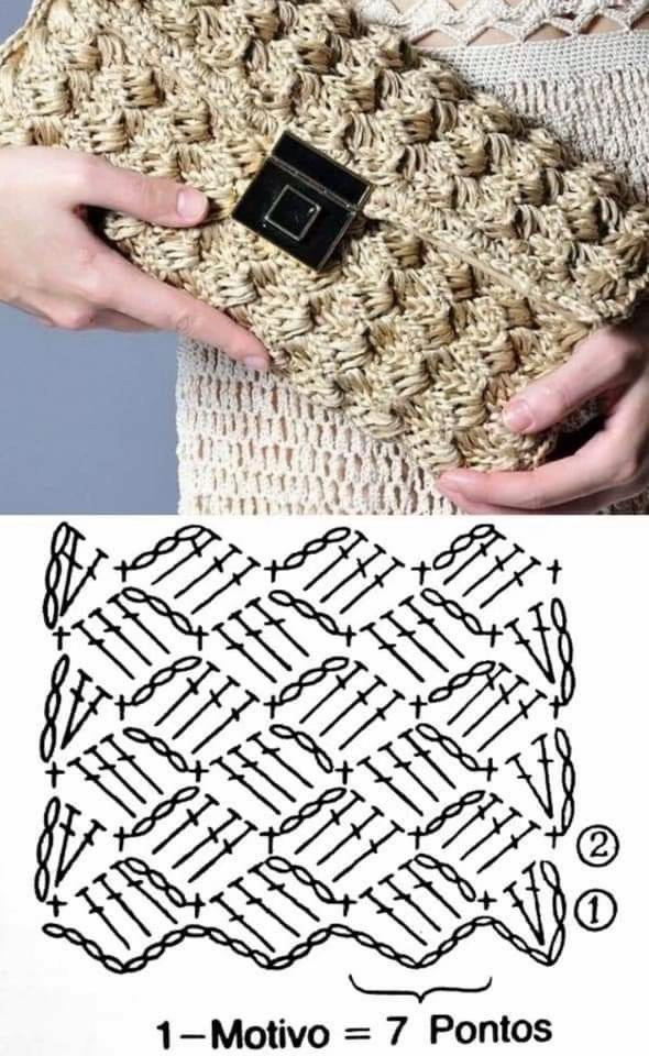 Crochet Bag Patterns: Floral Granny Square, Shell Stitch Tote, and Envelope Clutch Charts