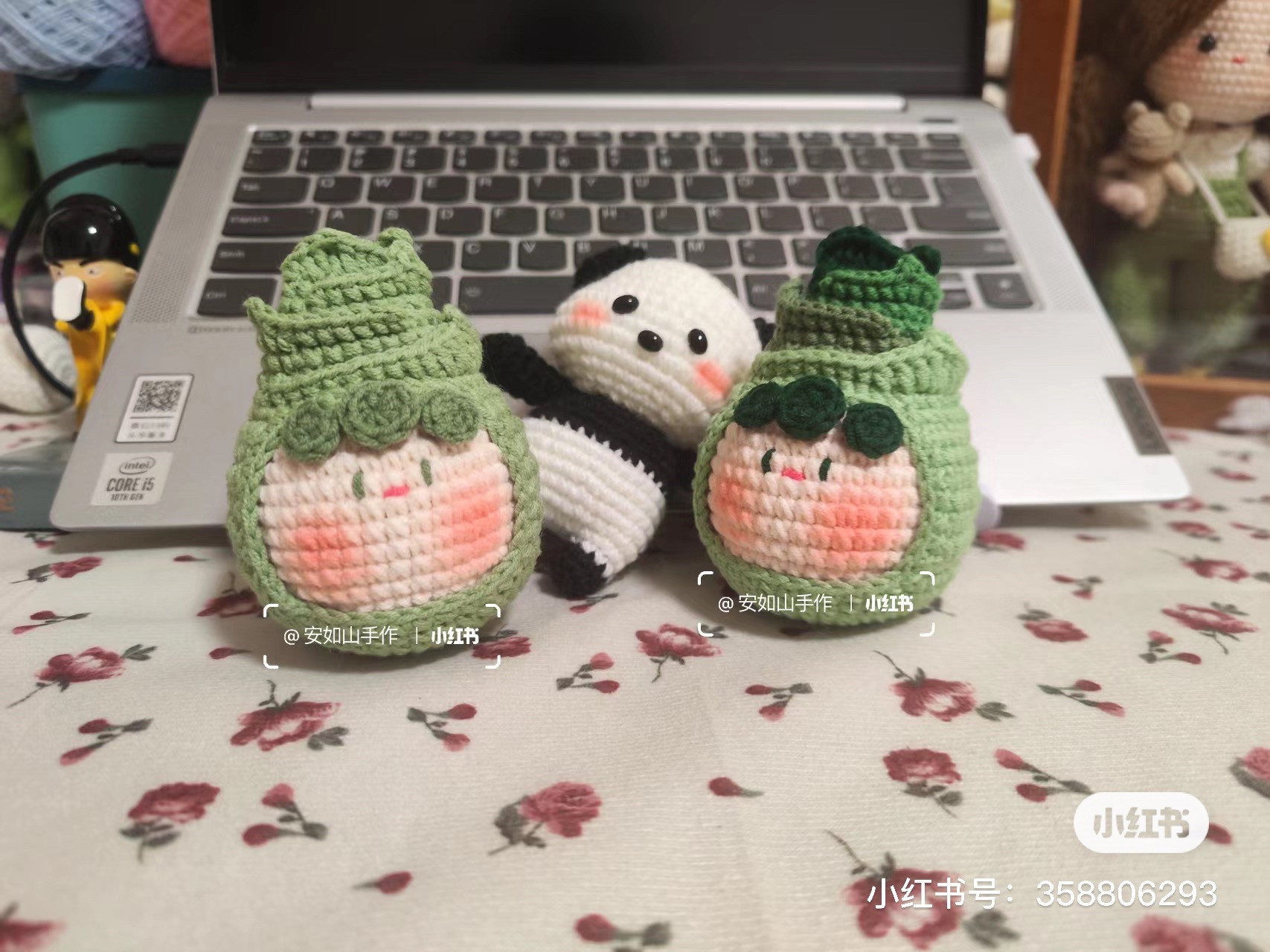 Crochet Bamboo Shoot Dumpling Amigurumi Pattern Tutorial