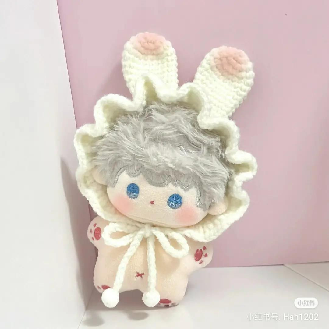 Crochet Bunny Ears Hat Pattern for Dolls