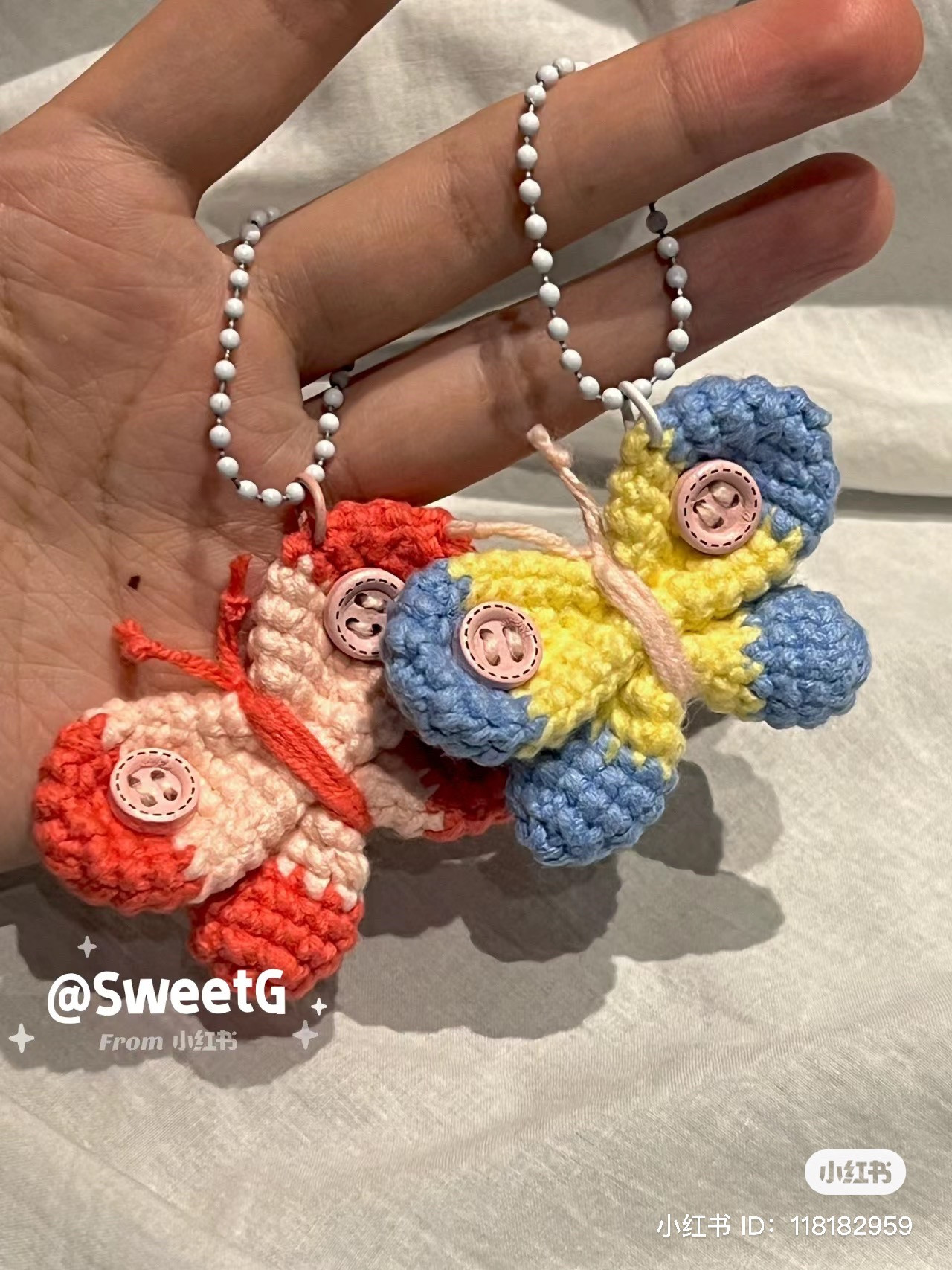 Crochet Butterfly Amigurumi Pattern Chart