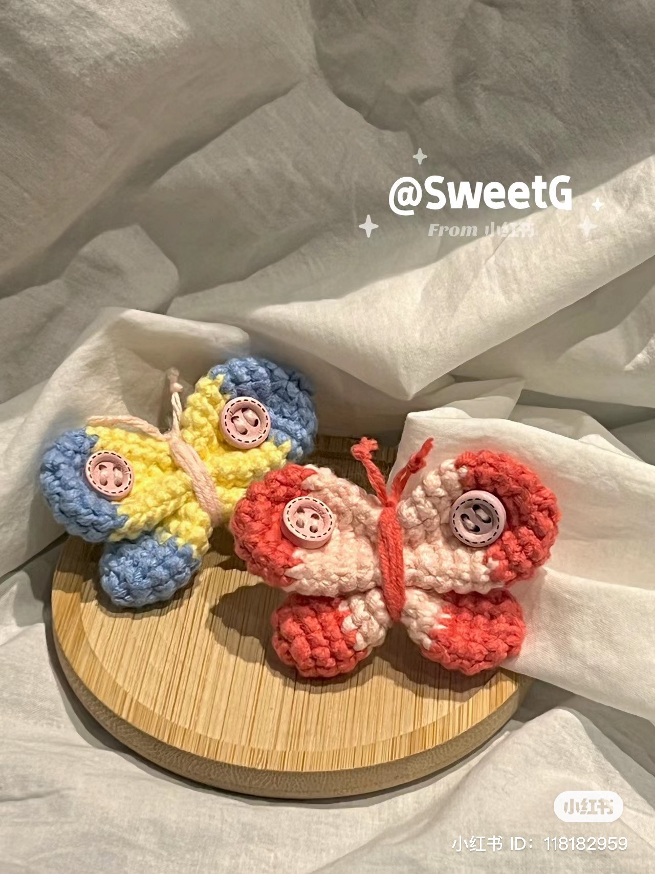 Crochet Butterfly Amigurumi Pattern Chart