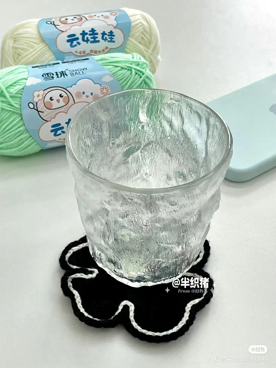 Crochet Butterfly Granny Square Pattern Chart and Finished Coasters Tutorial