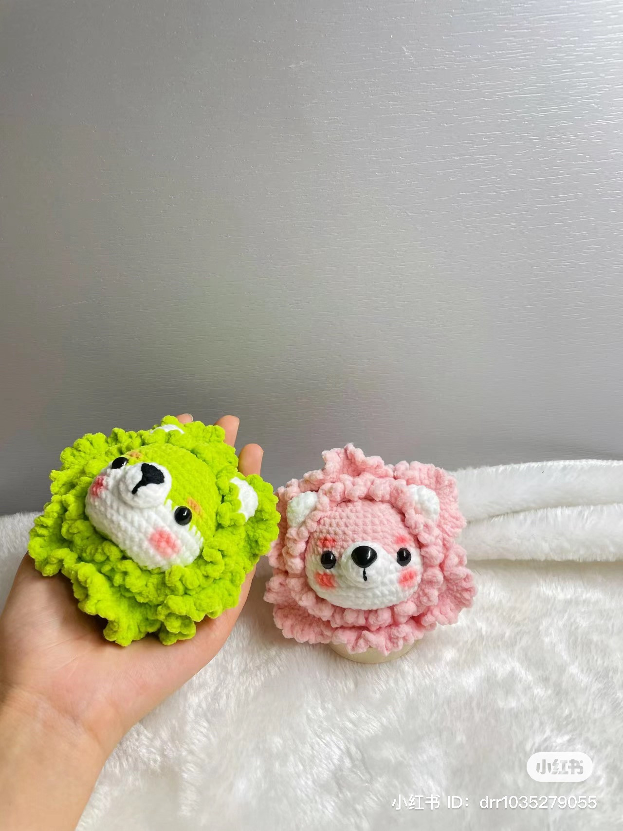 Crochet Cabbage Dog Amigurumi Pattern Chart