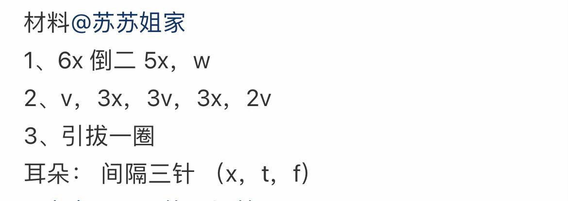 Crochet Capybara Keychain Pattern Chart
