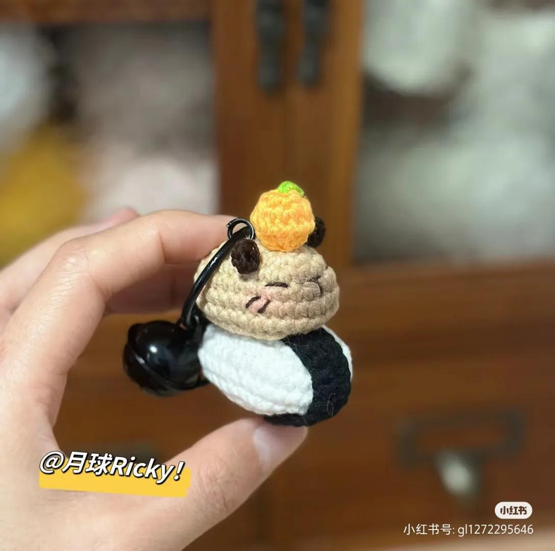 Crochet Capybara Sushi Amigurumi Pattern Chart