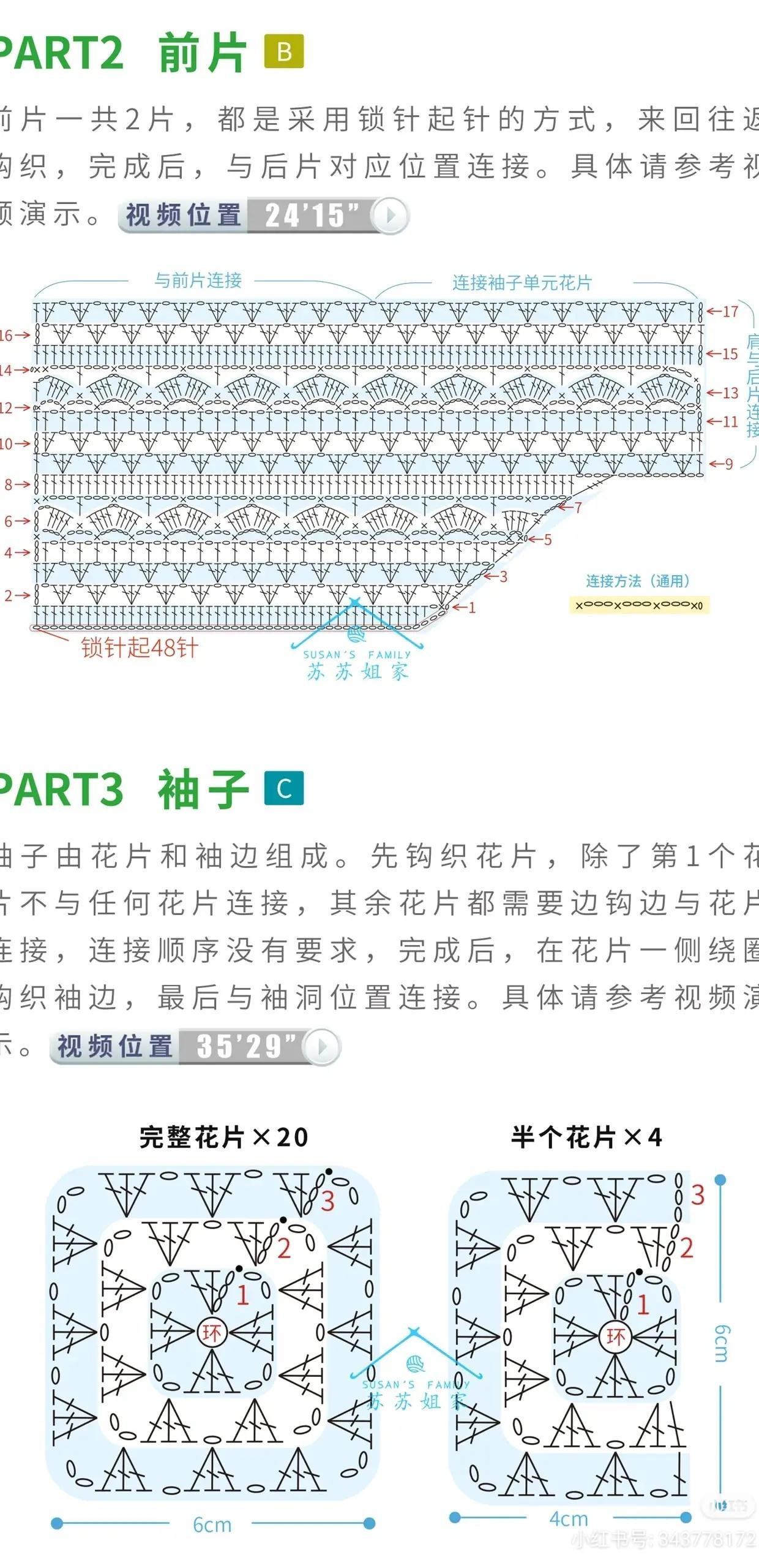 Crochet Cardigan Pattern with Granny Square Sleeves and Lace Body