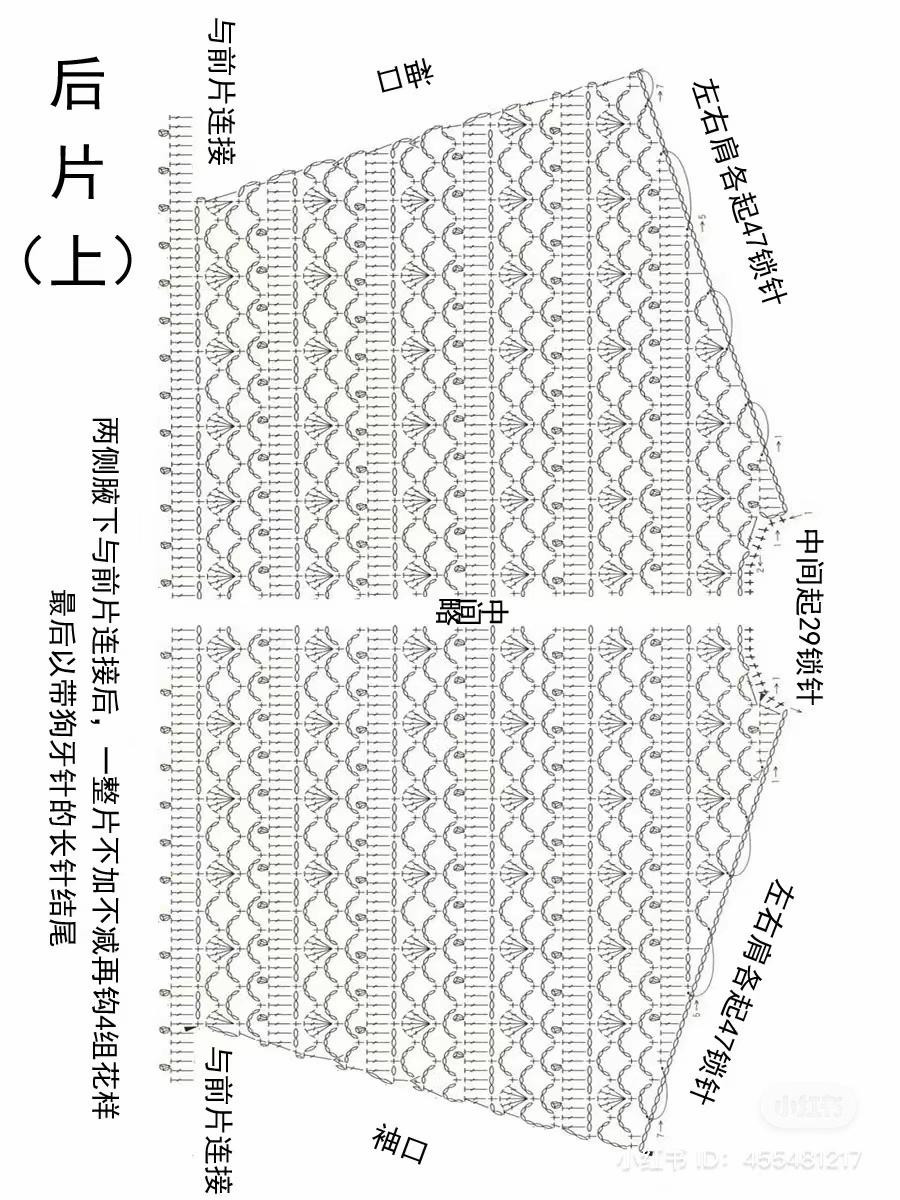 Crochet cardigan pattern with shell stitch design