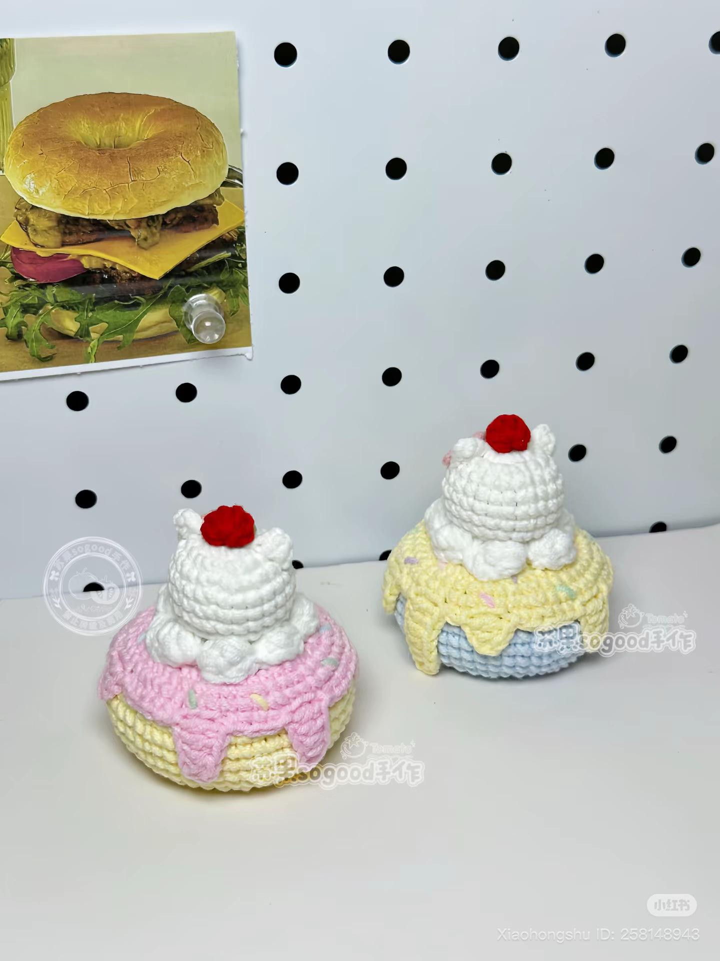 Crochet Chart: Creamy Donut Kitty Doll Pattern