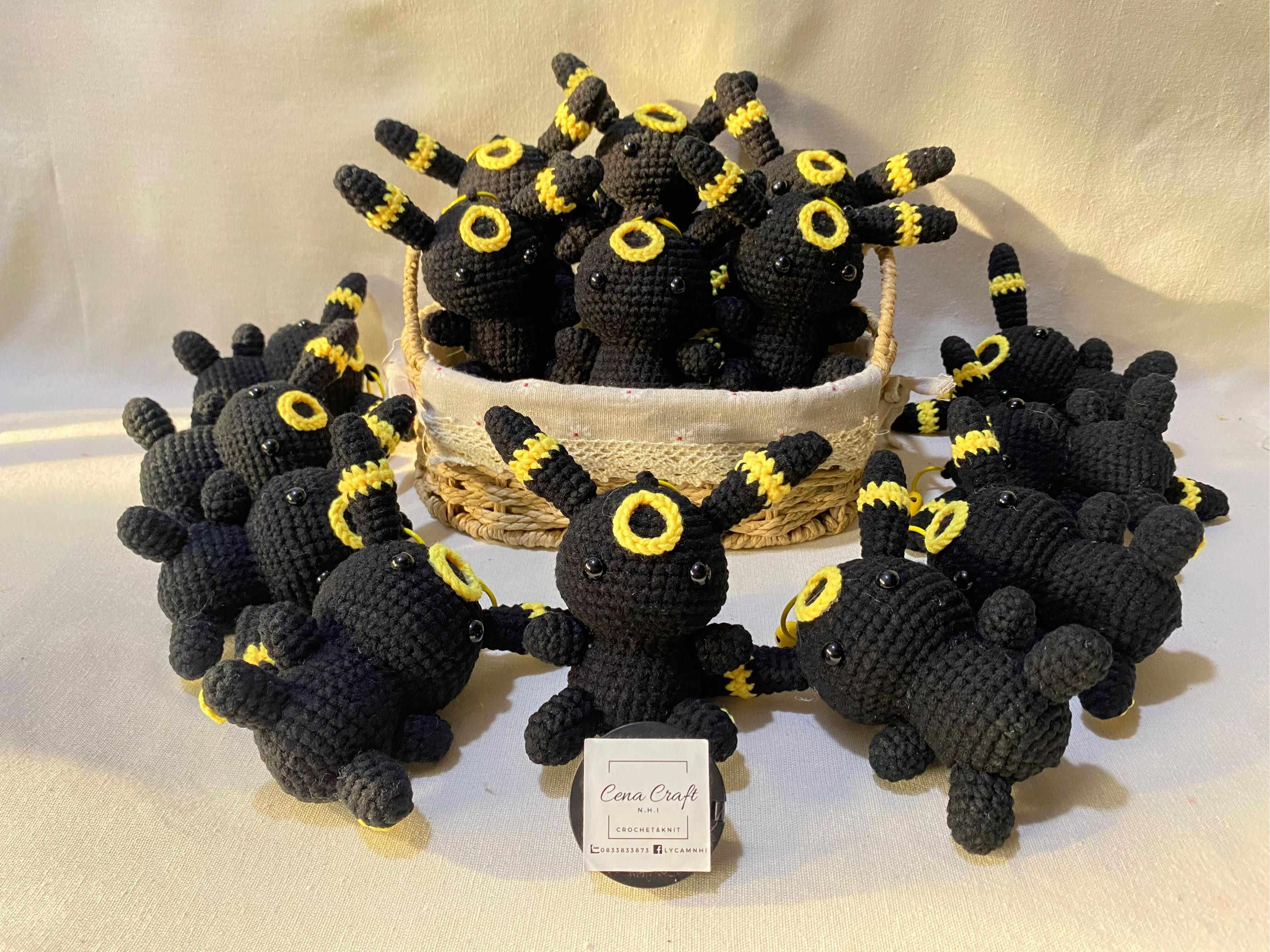 Crochet Chart for Black and Yellow Pikachu Amigurumi Doll