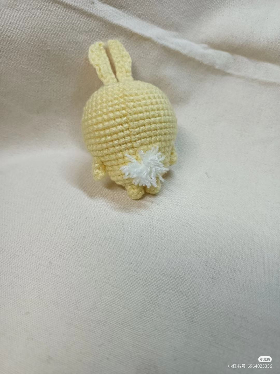 Crochet Chart for Cute Yellow Usagi Rabbit Amigurumi