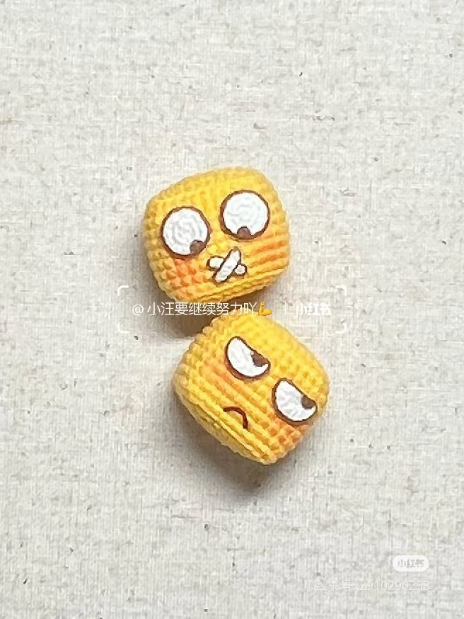 Crochet Chart for Funny Emoji Corn Dolls