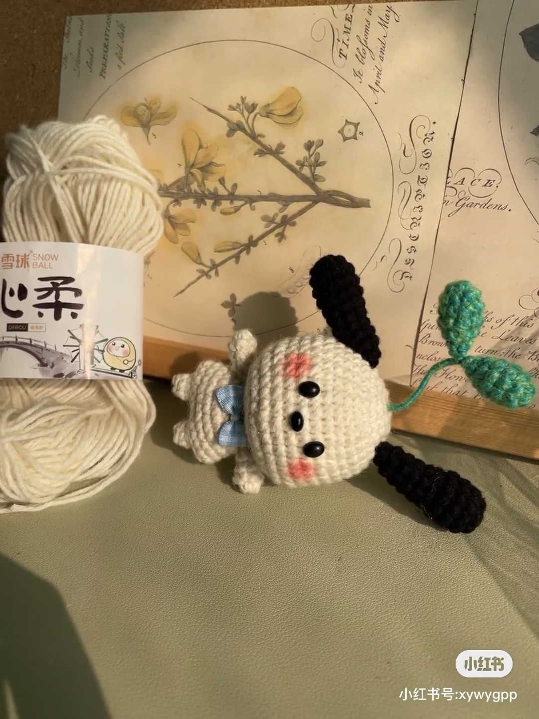Crochet Chart for Pochacco Dog Amigurumi Doll