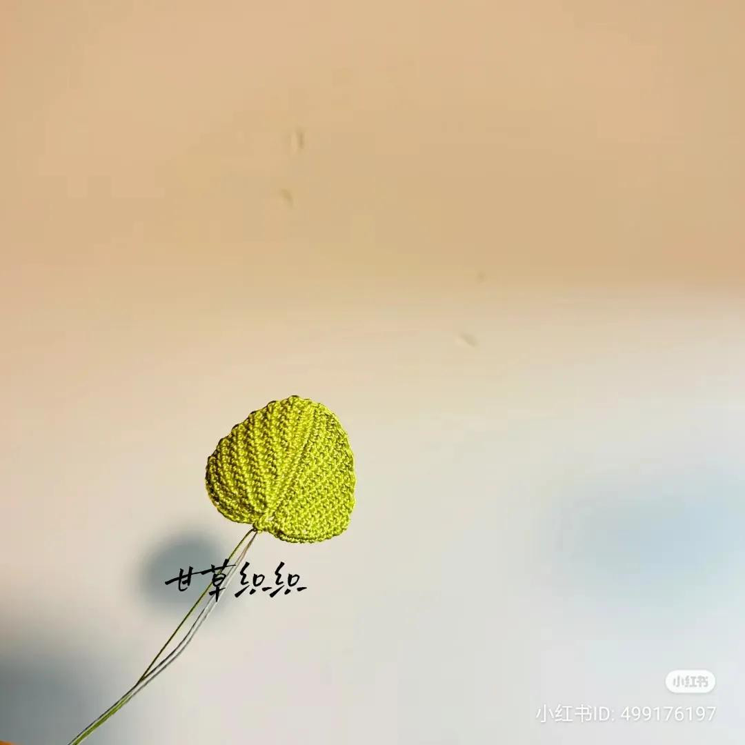 Crochet Chart for Realistic Leaves and Fern Patterns