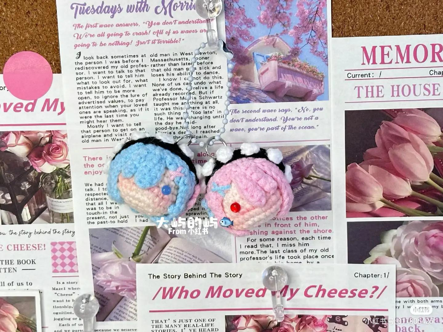 Crochet Chart for Star Wish Miku and Rei Character Dolls with Detailed Pattern Instructions