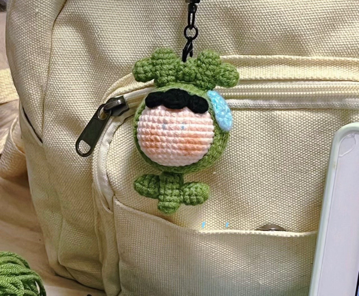 Crochet Chart: Mochi Baozi Tree Doll Amigurumi Pattern