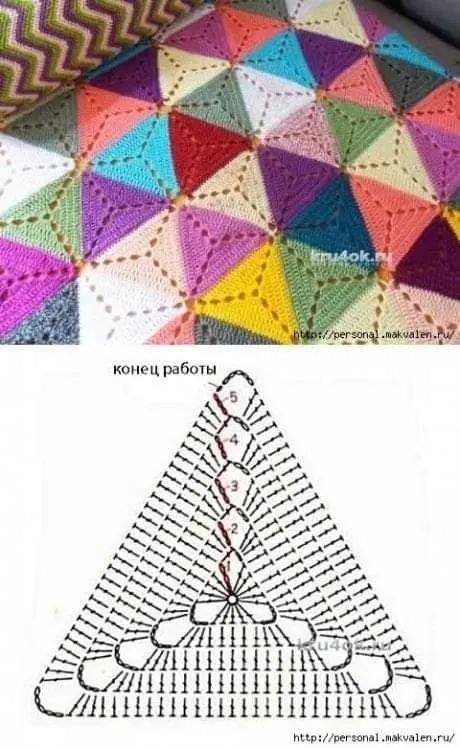 Crochet Chart Patterns for Bow Headband, Geometric Stitch, Heart Blanket, Waffle Square and Straw Bag