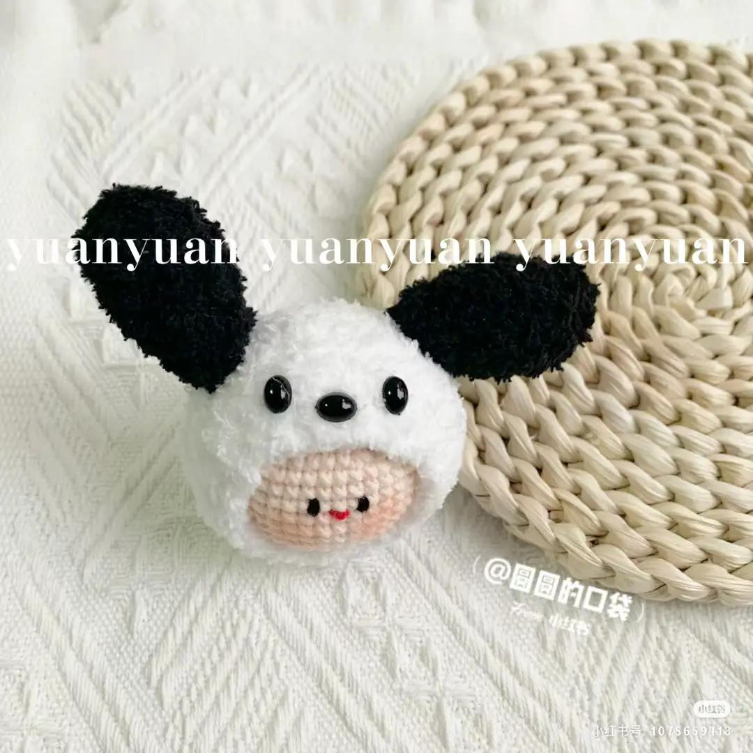 Crochet Chart: Pudding Dog and Winnie the Pooh Dango Amigurumi Patterns