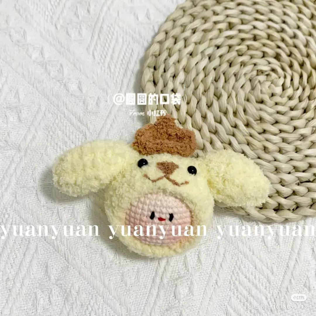 Crochet Chart: Pudding Dog and Winnie the Pooh Dango Amigurumi Patterns