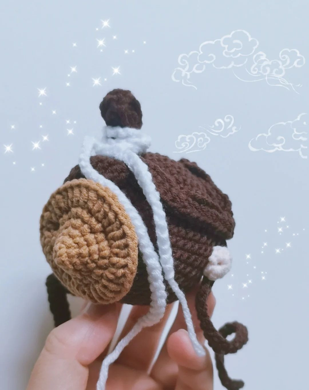 Crochet Chart: Xie Lian Character Amigurumi Doll Pattern