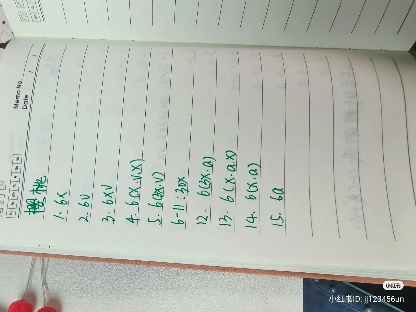 Crochet Cherry and Leaves Flat Chart Pattern