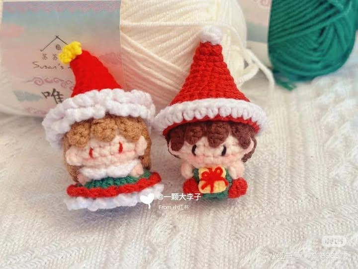 Crochet Christmas Elf Doll Pattern Chart
