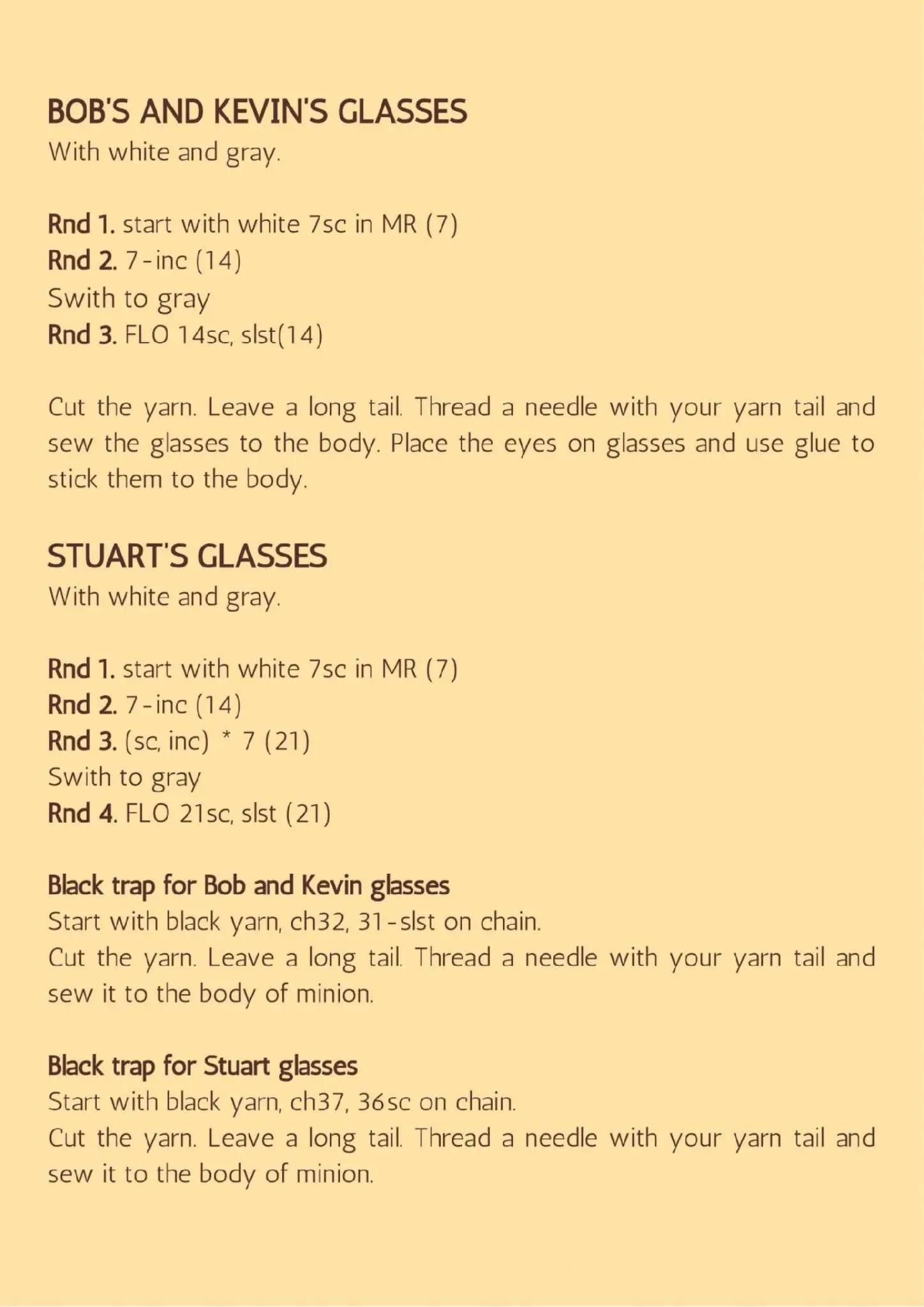 Crochet Christmas Minion Doll Pattern: Santa, Elf & Reindeer Amigurumi