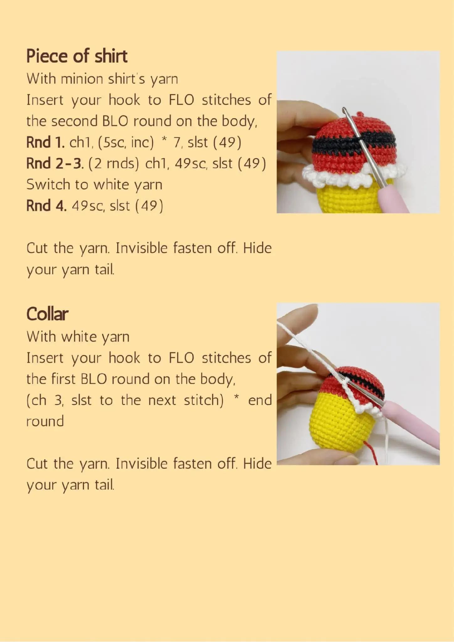 Crochet Christmas Minion Doll Pattern: Santa, Elf & Reindeer Amigurumi