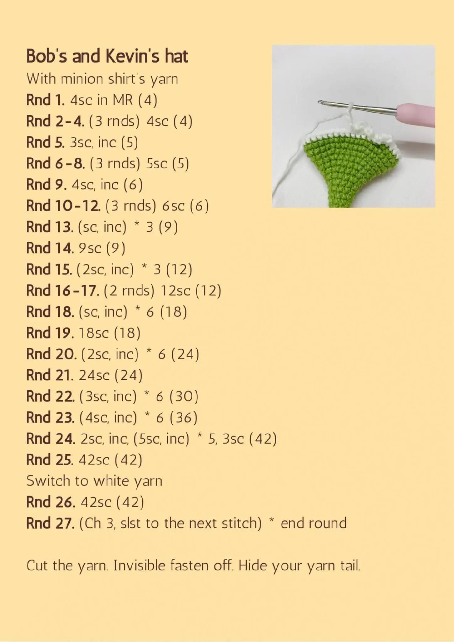 Crochet Christmas Minion Doll Pattern: Santa, Elf & Reindeer Amigurumi