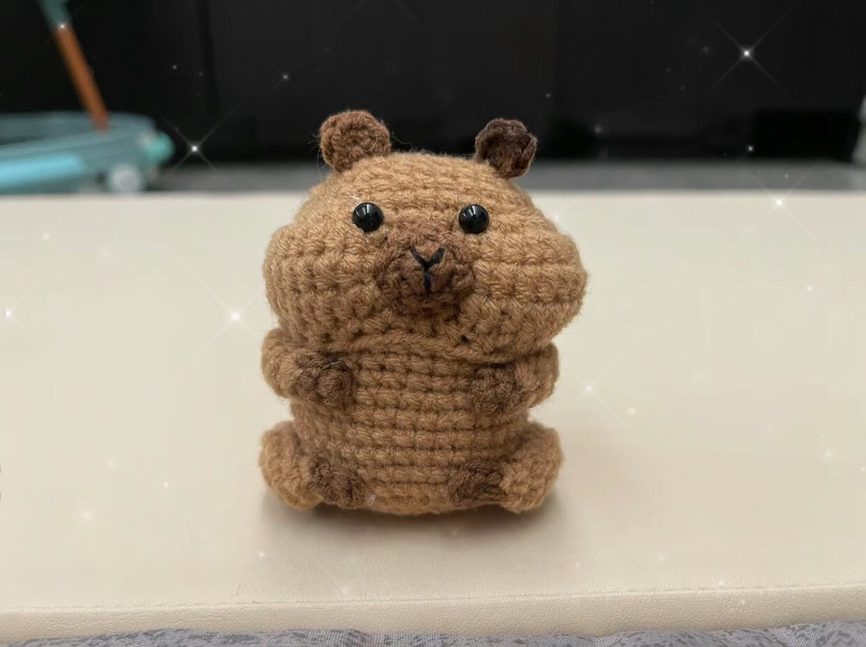 Crochet Chubby Family Pattern: Capybara and Pig Tutorial