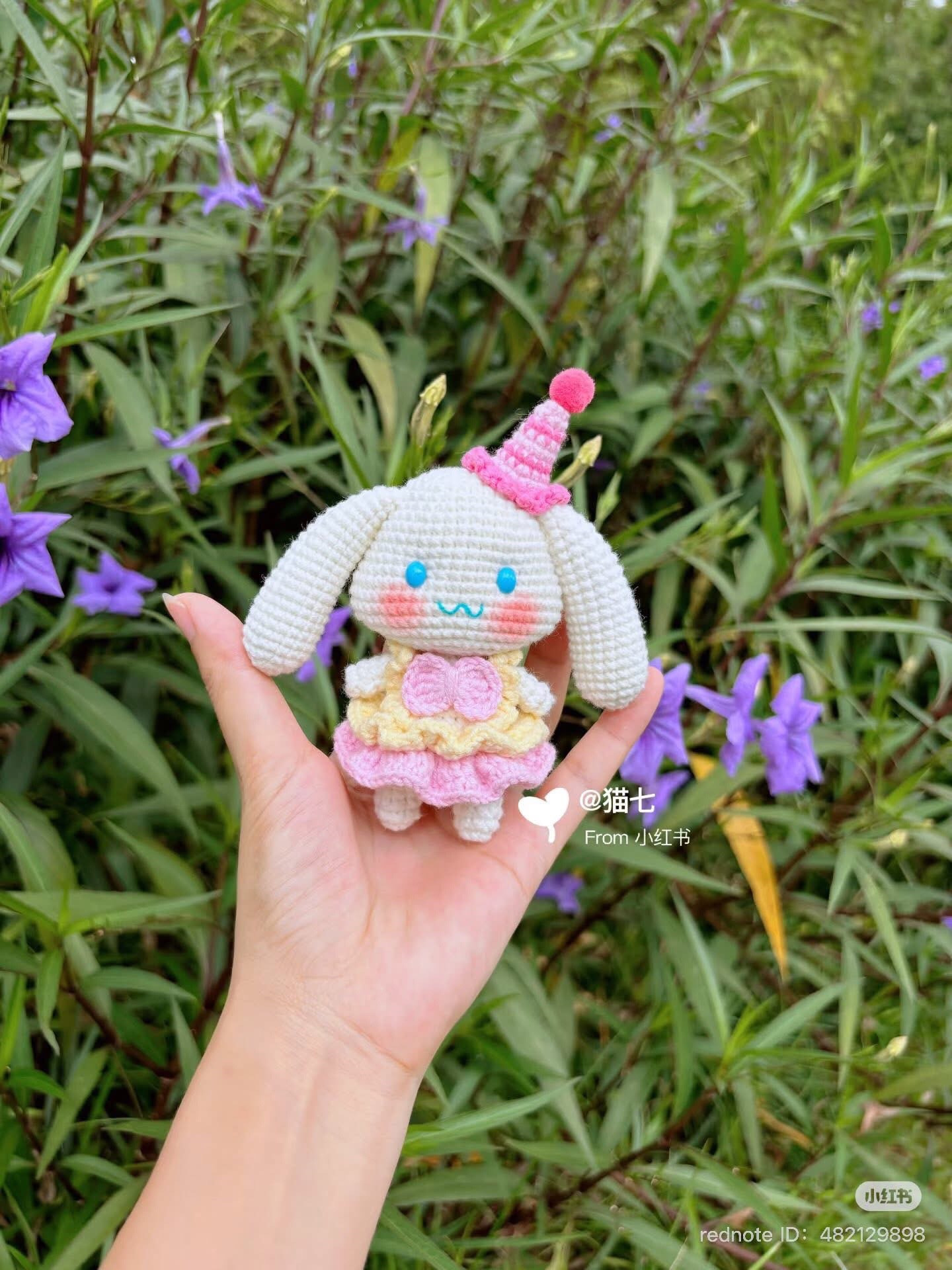 Crochet Cinnamoroll Couple Pattern: Amigurumi Tutorial Chart