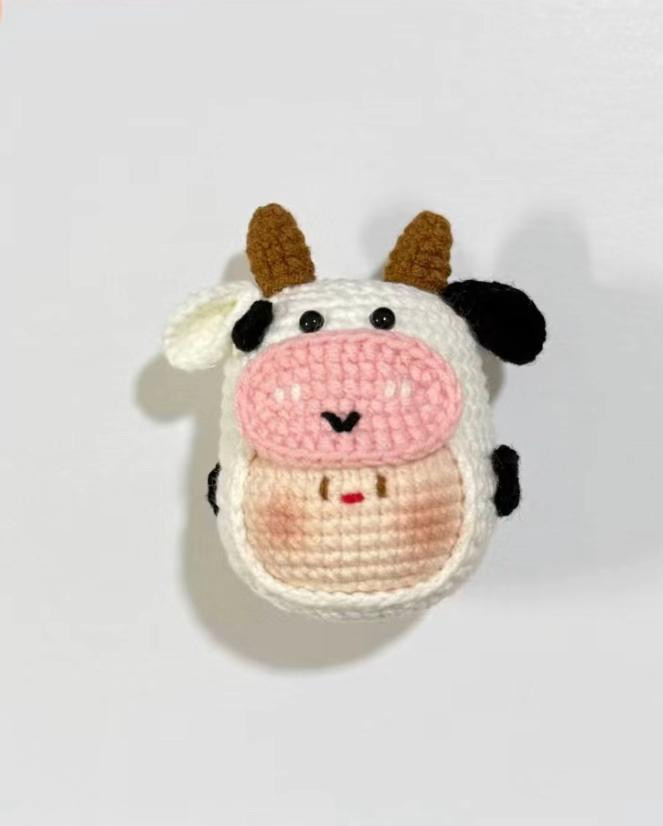 Crochet Cow Mochi Amigurumi Pattern Chart