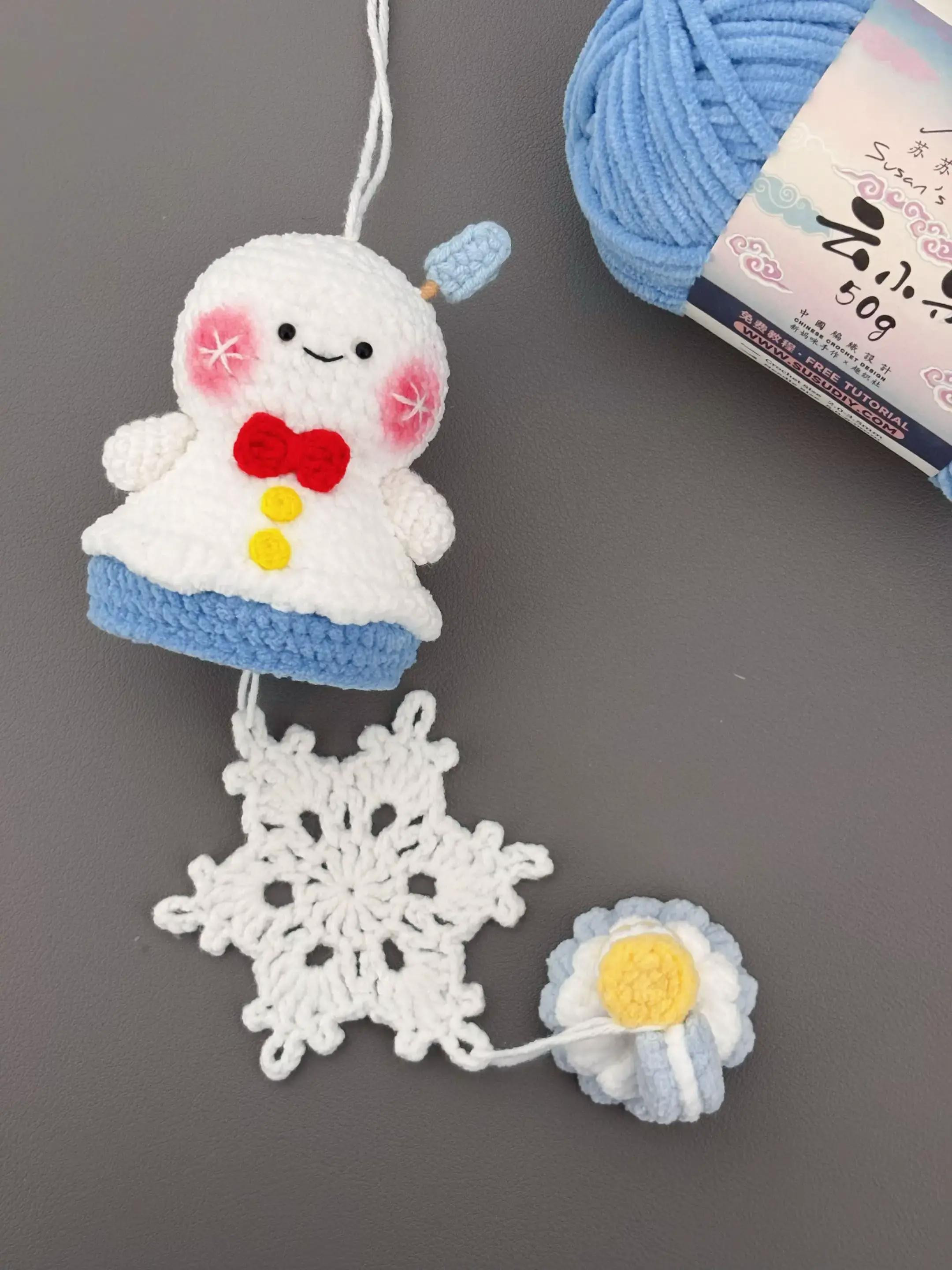 Crochet Crow Wind Chime Pattern Tutorial