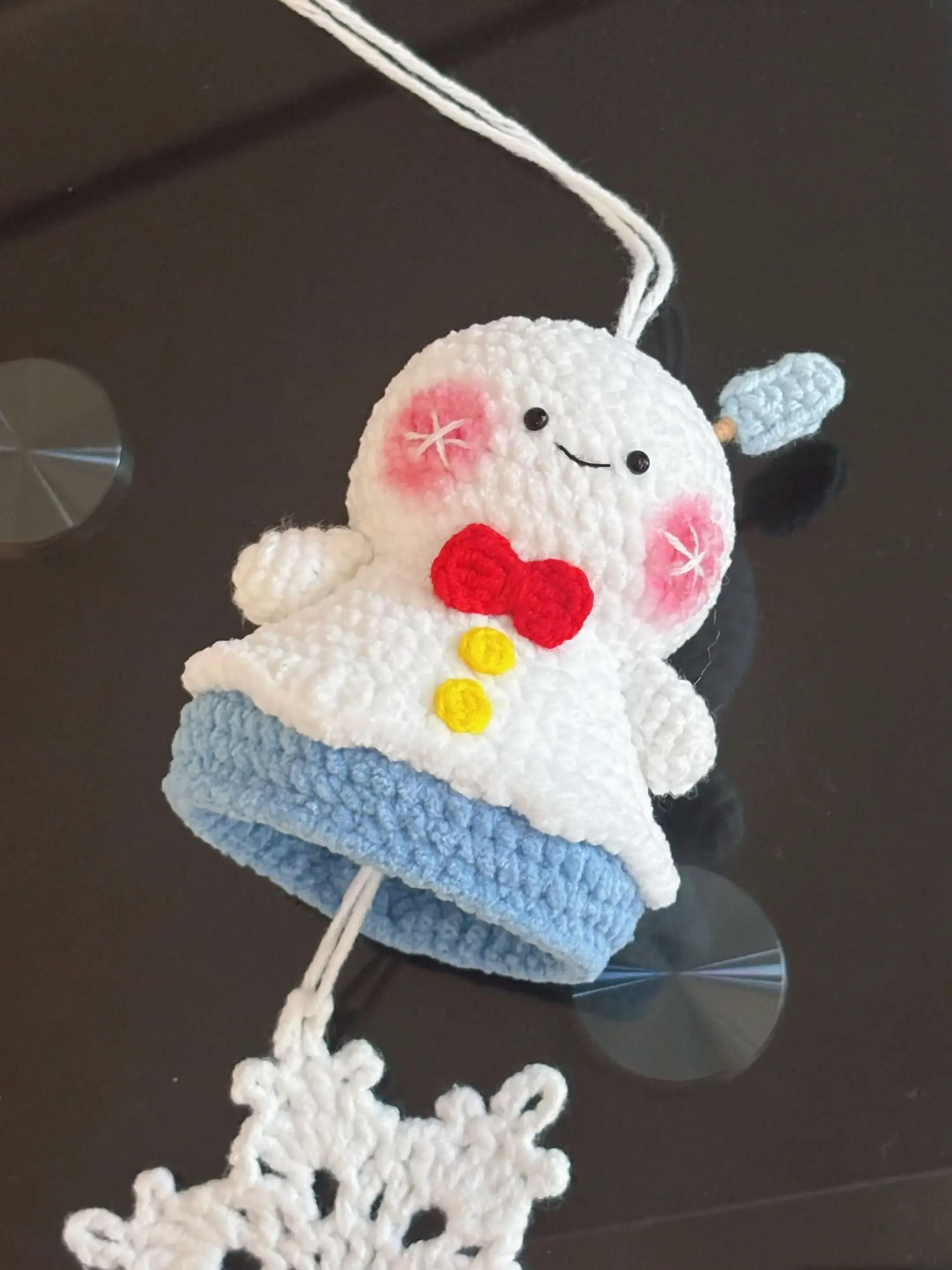 Crochet Crow Wind Chime Pattern Tutorial