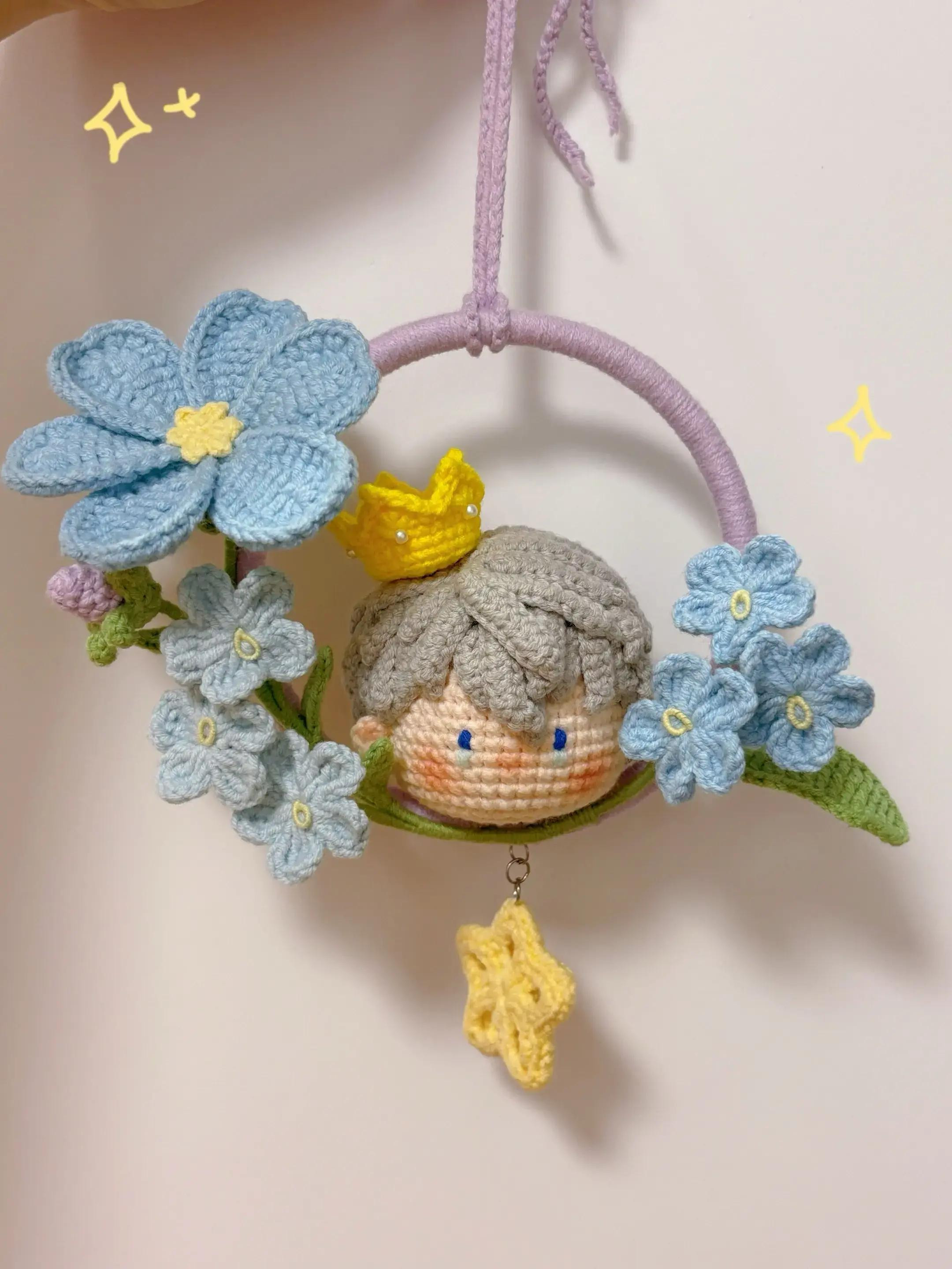 Crochet Crow Wind Chime Pattern Tutorial