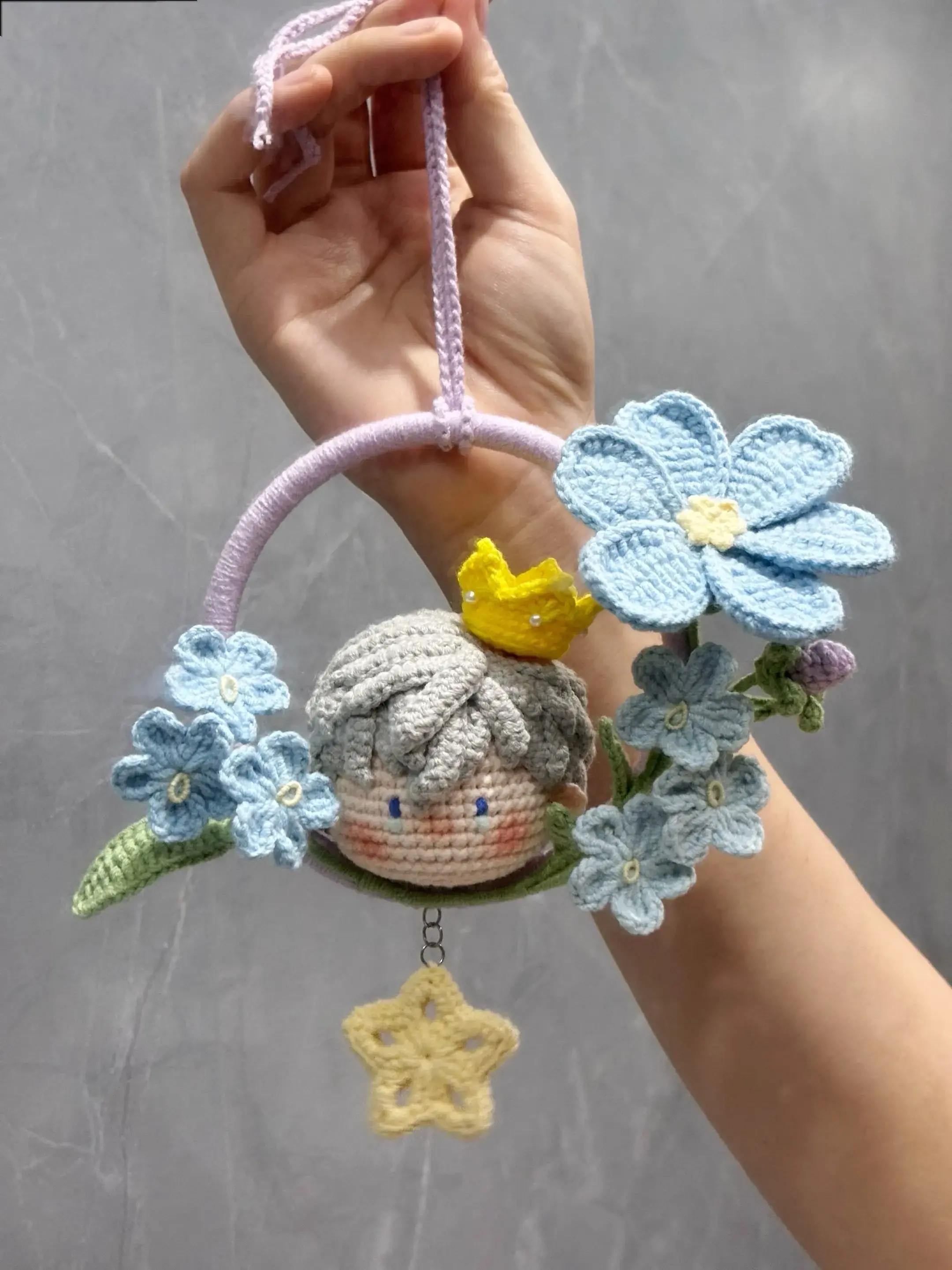 Crochet Crow Wind Chime Pattern Tutorial