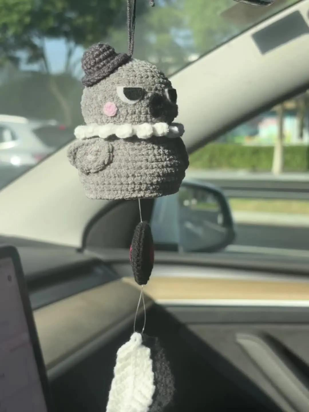 Crochet Crow Wind Chime Pattern Tutorial