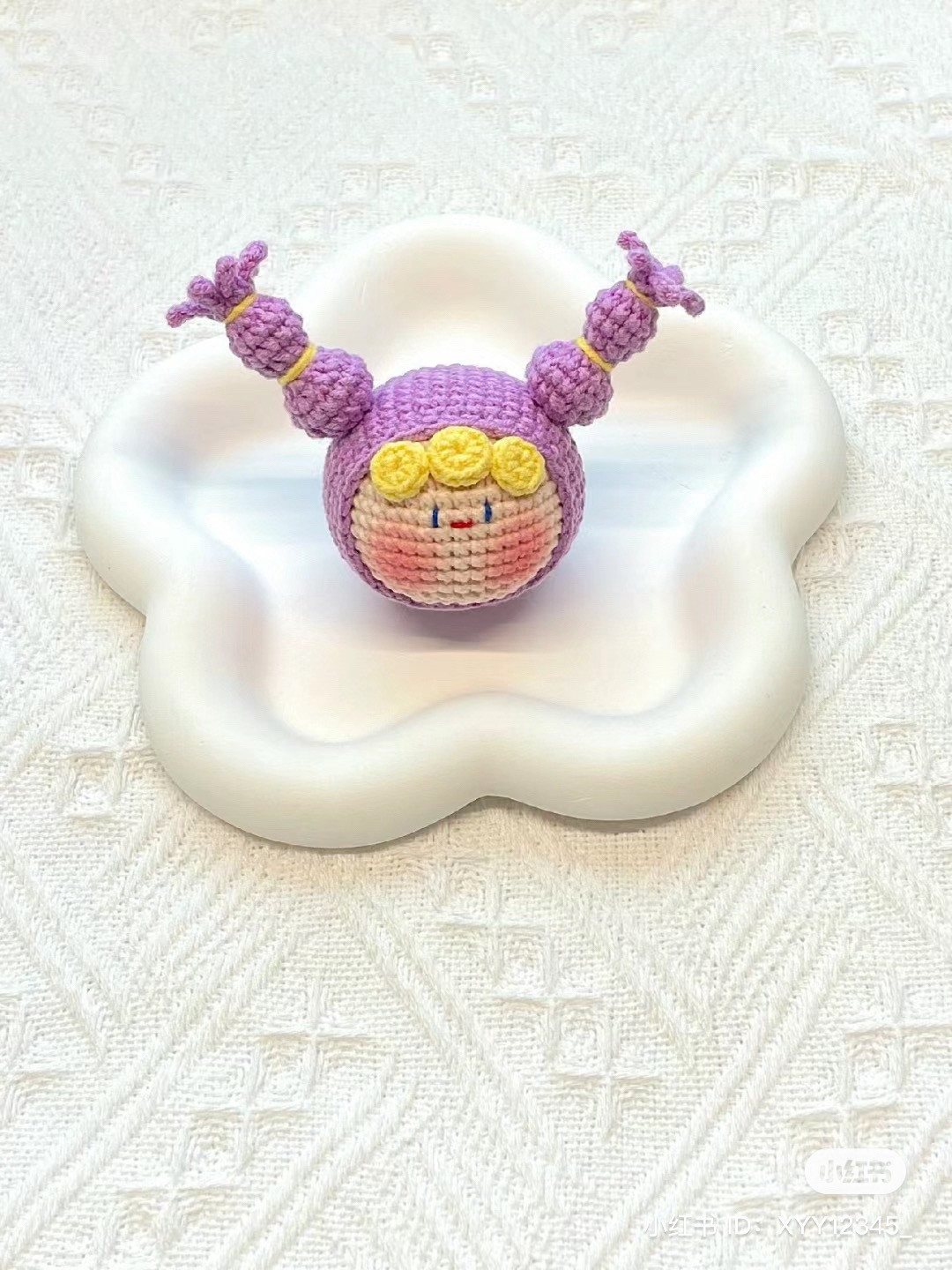 Crochet Dango Dolls Patterns: Pudding Dog, Tulip, and Rose Amigurumi