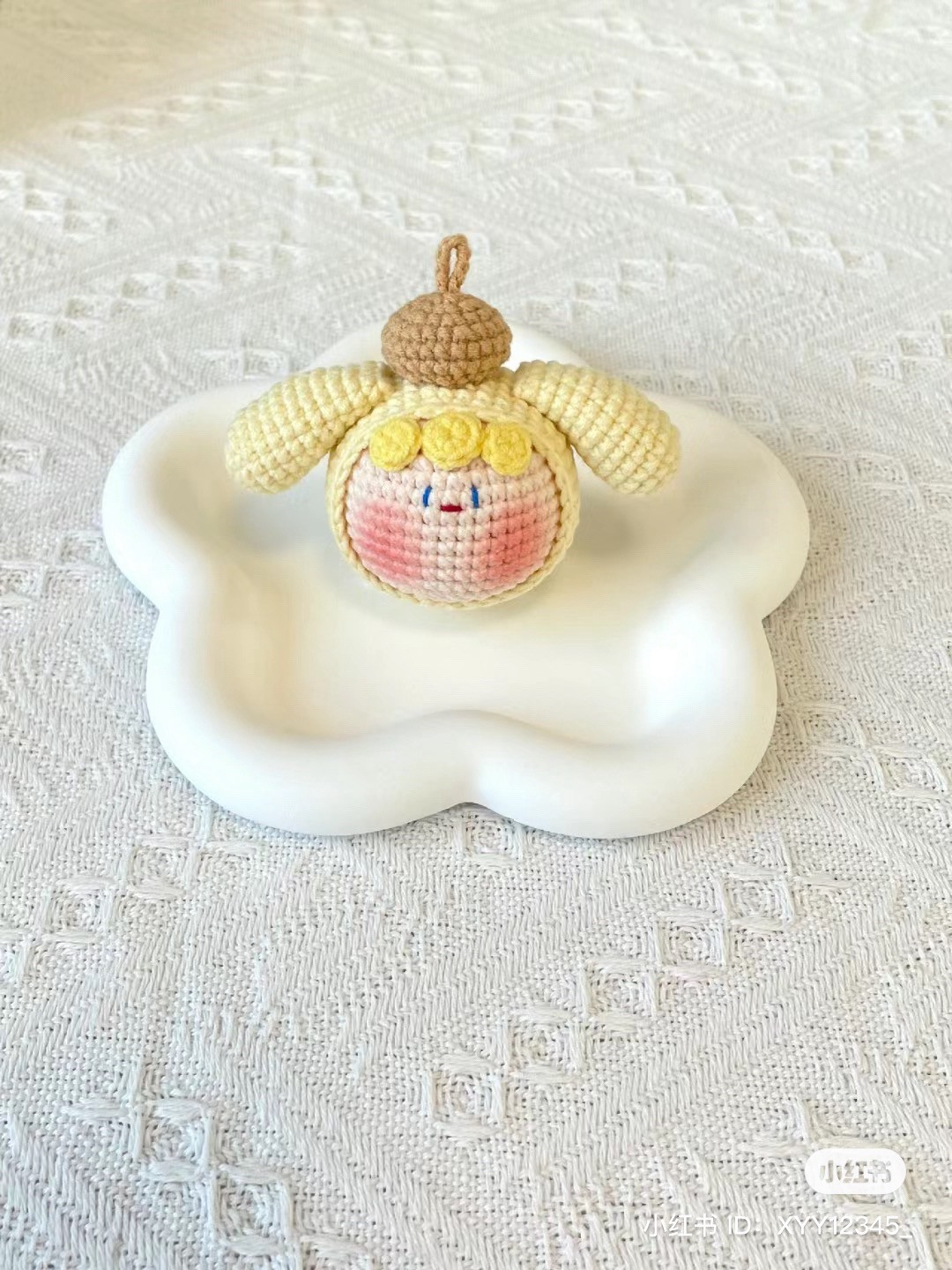 Crochet Dango Dolls Patterns: Pudding Dog, Tulip, and Rose Amigurumi