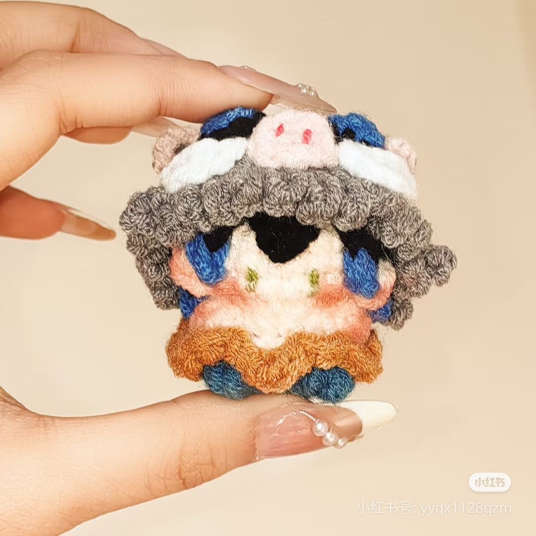 Crochet Demon Slayer Inosuke Pig Mask Hat Chart