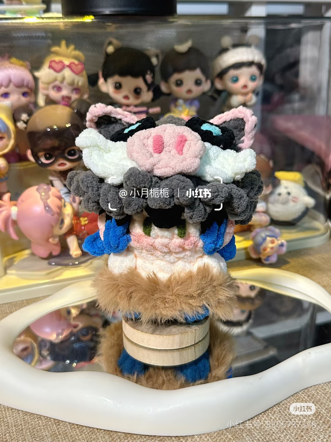 Crochet Demon Slayer Inosuke Pig Mask Hat Chart