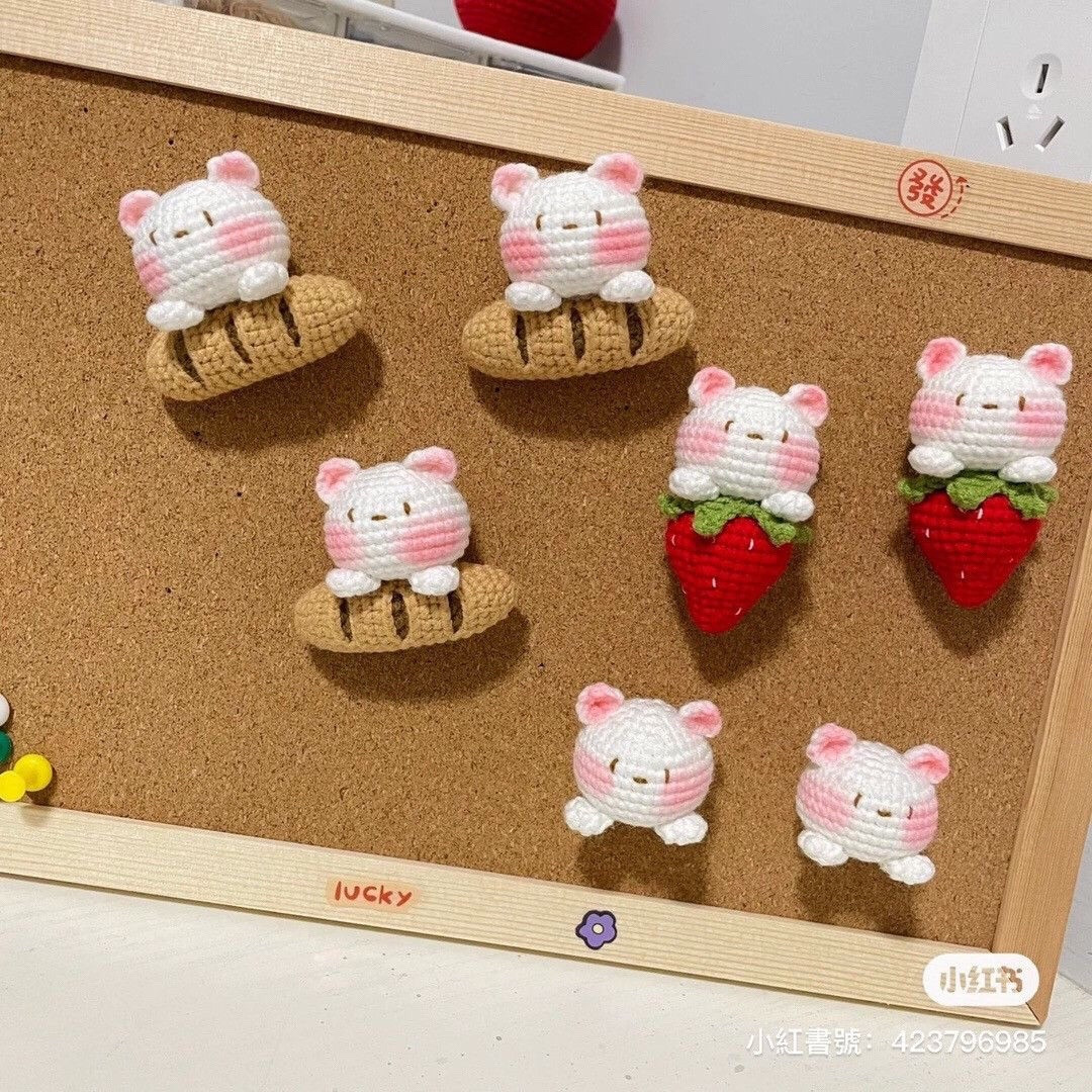 Crochet Doll Patterns: Lily of the Valley and Psyduck Dango with Detailed Instructions