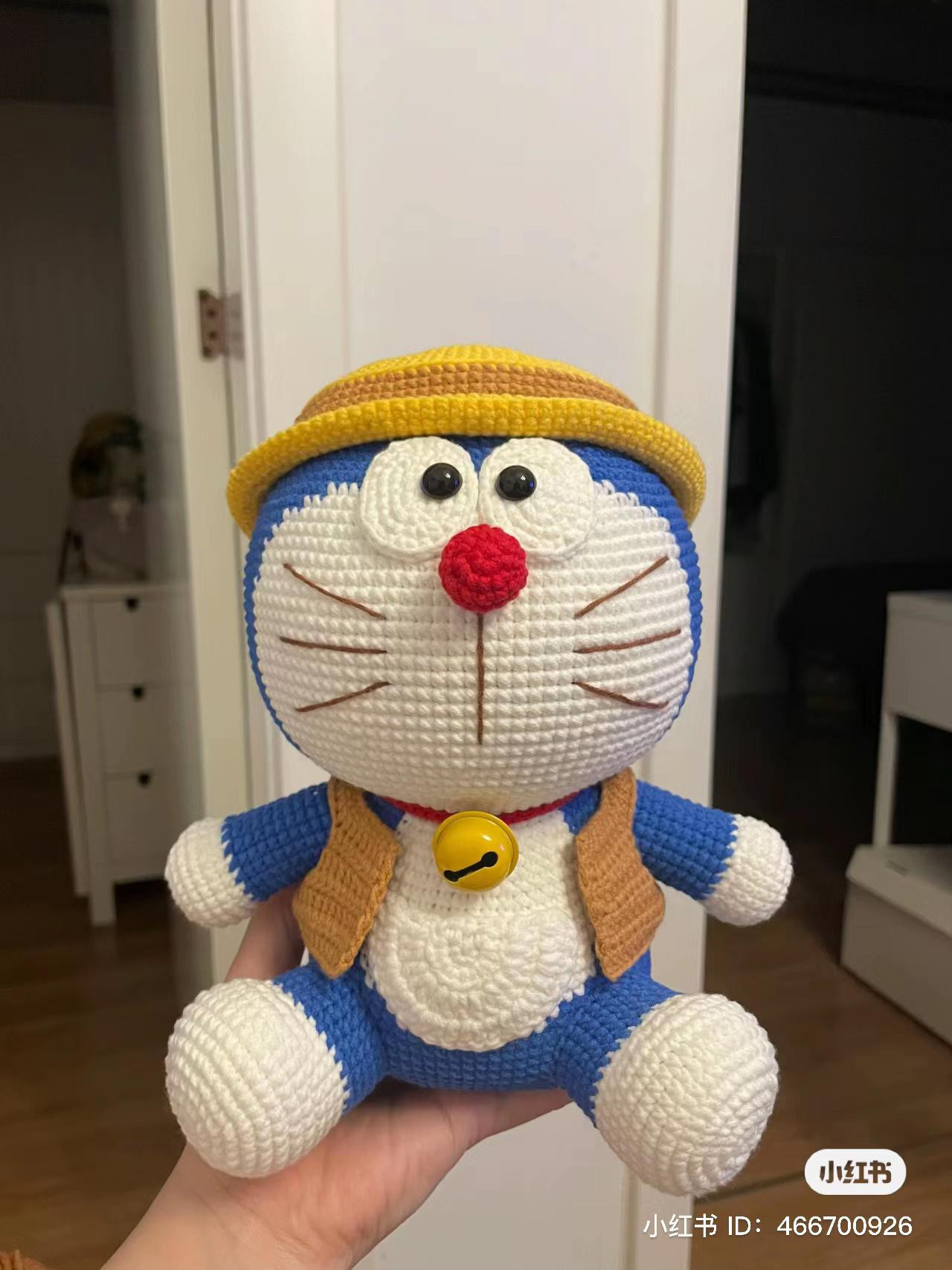 Crochet Doraemon Doll Pattern Chart