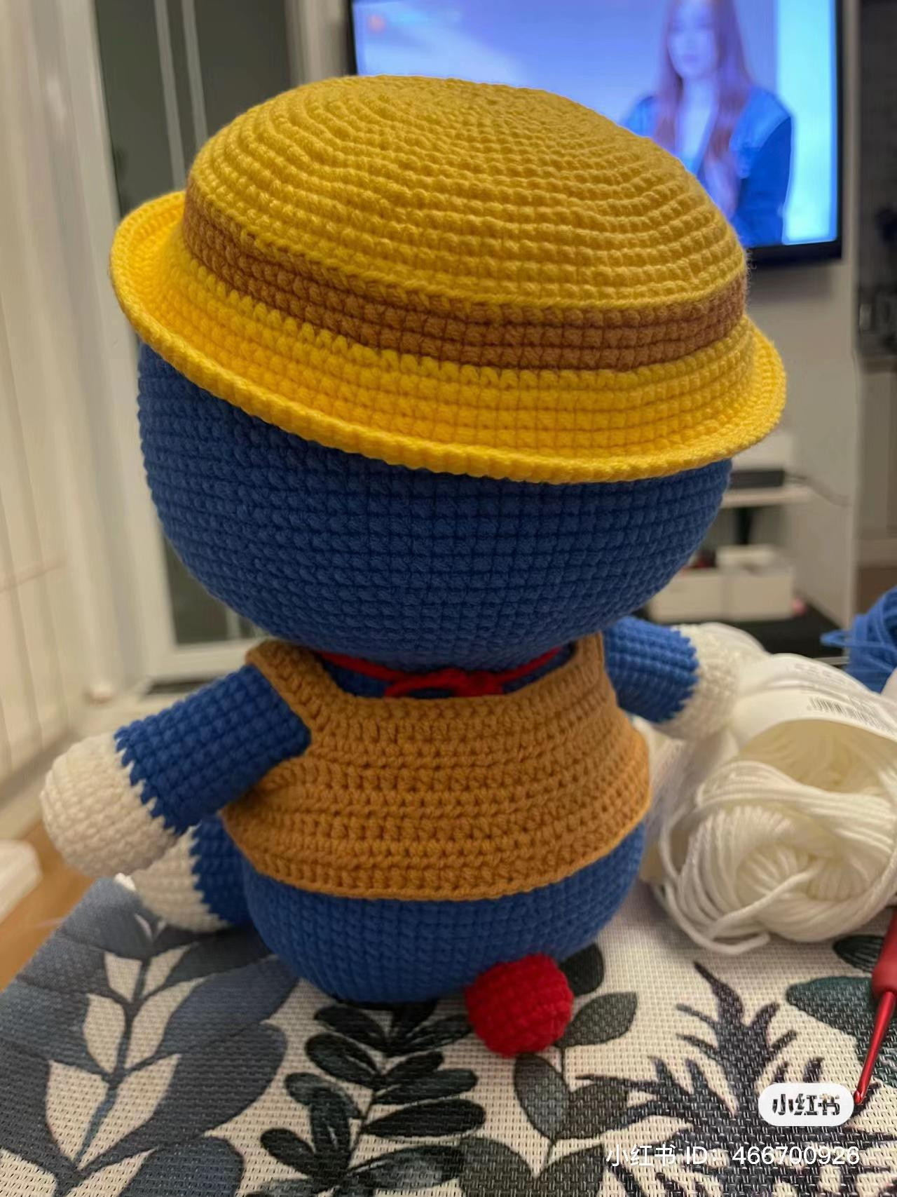 Crochet Doraemon Doll Pattern Chart