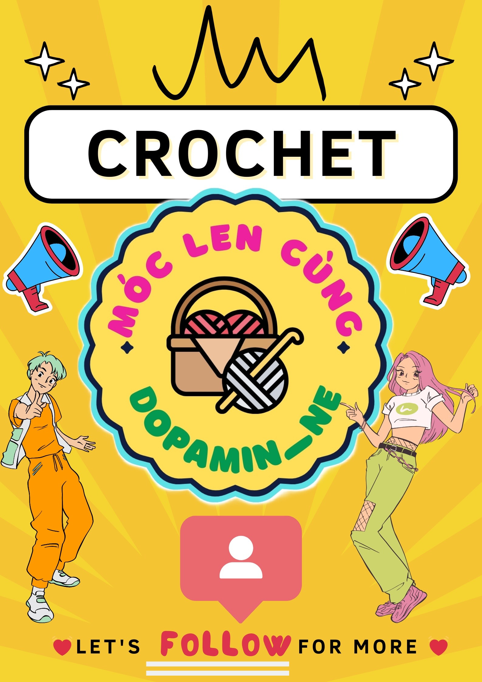 Crochet Dragon Head Scarf Pattern with Chart and Instructions