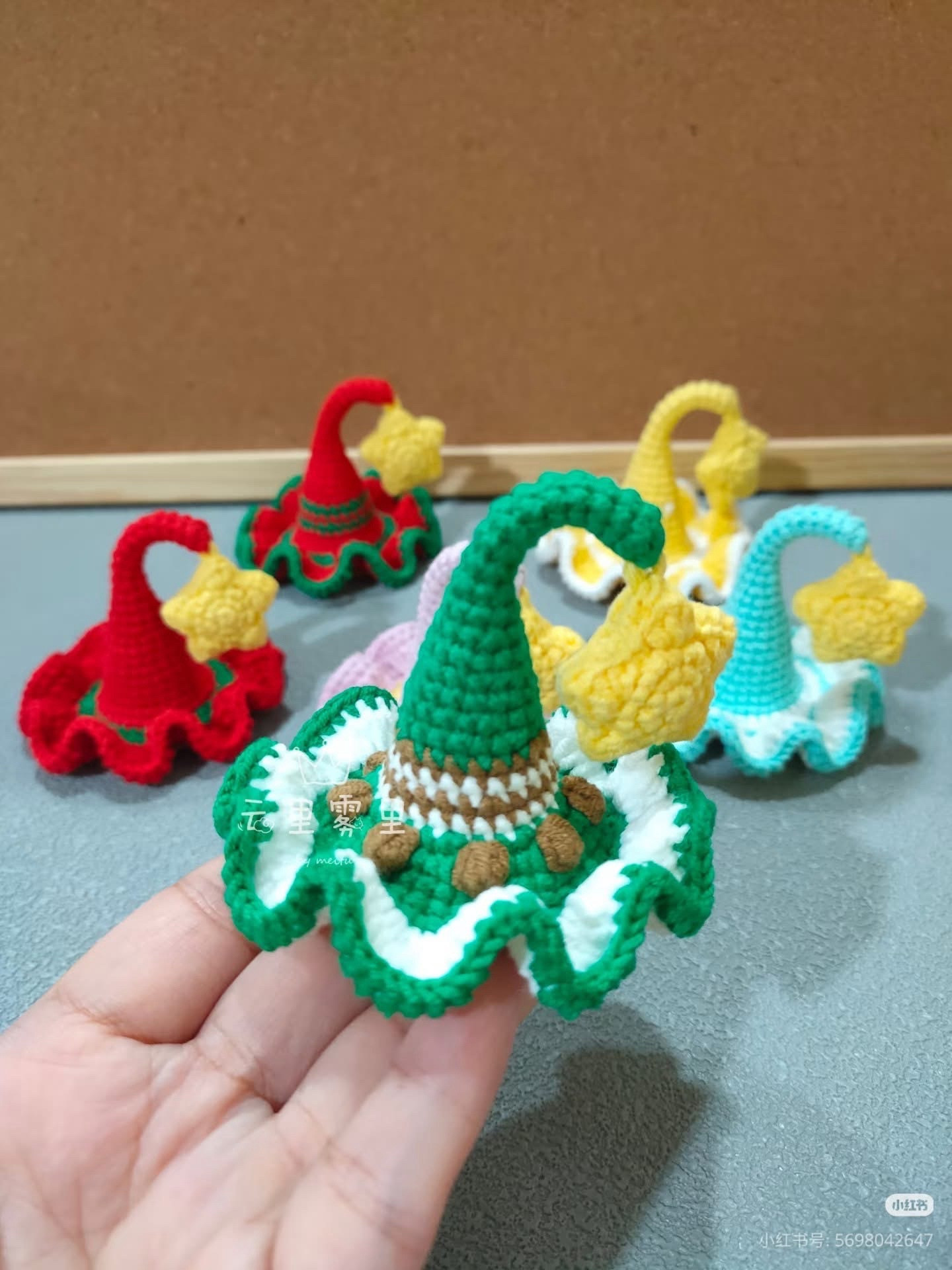 Crochet Elf Hat Pattern with Star Charm