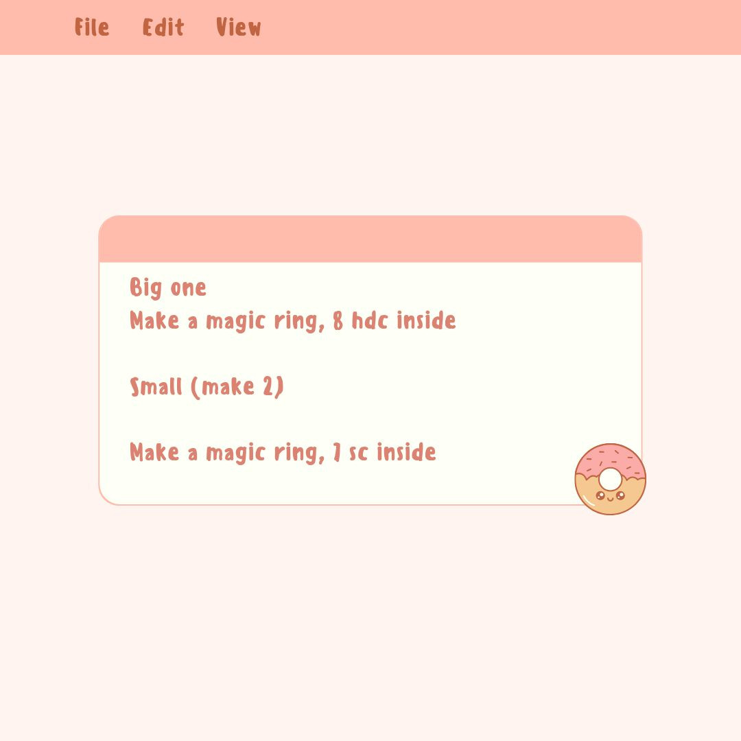 Crochet Fairy Amigurumi Pattern: Head, Wings, and Flower Tutorial
