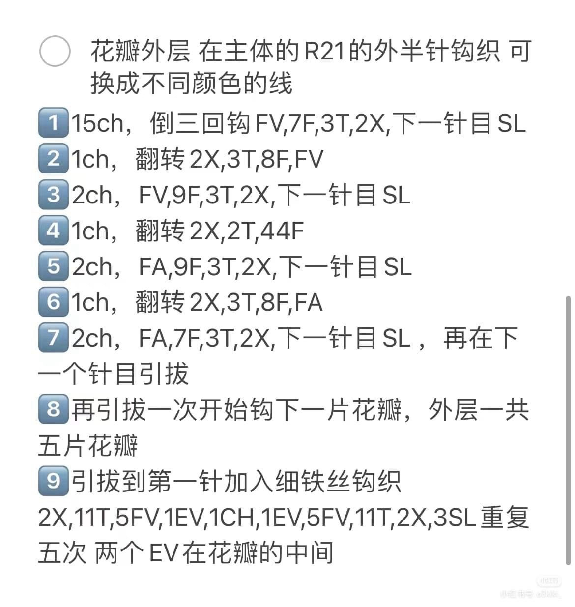 Crochet Flower Girl Doll Pattern Chart with Instructions