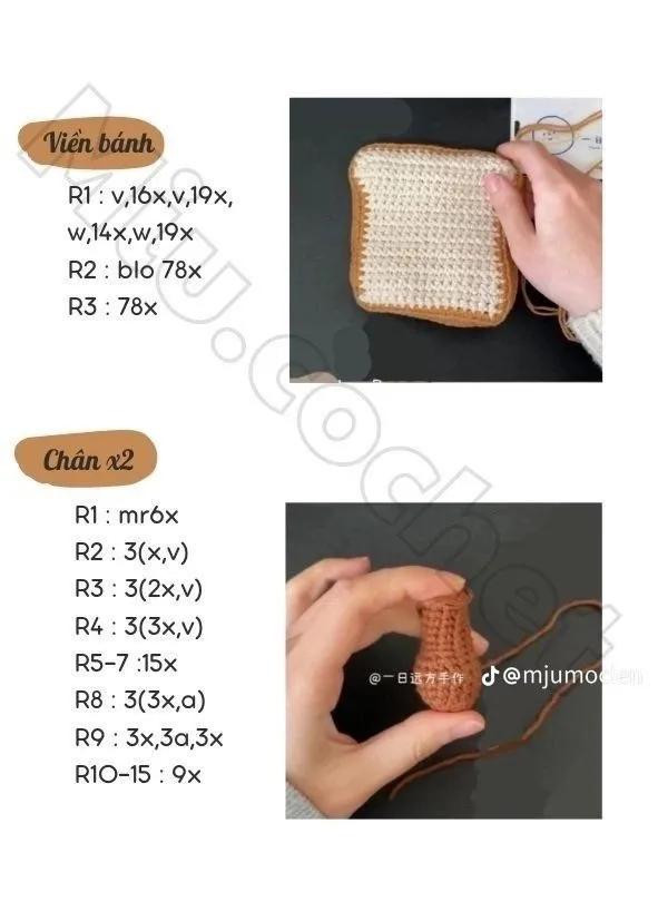 Crochet Flower Granny Square Bag Chart Pattern