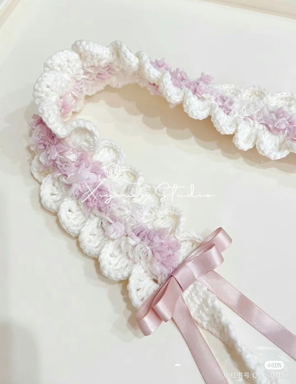 Crochet Flower Headband Tutorial: Chart, Yarn Colors & Instructions